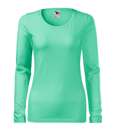 KOSZULKA damska bawełniana SLIM MALFINI SLIM-FIT BLUZKA KOBIECA