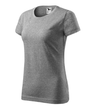 Koszulka damska 160 g/m² Basic 134 Malfini – 85 % bawełna, klasyczny T‑shirt