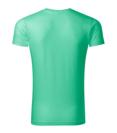 Koszulka męska dopasowana 180 g/m² 100% bawełna slim-fit Malfini V-neck 146 serek elegancka 