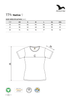 DOPASOWANA Koszulka Damska SLIM-FIT NATIVE ORGANICZNA