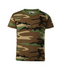 Wojskowa Koszulka CAMOUFLAGE BROWN dla Dzieci