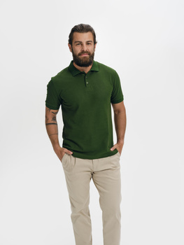 KOSZULKA POLO MĘSKA COTTON PIQUE męska T-SHIRT BAWEŁNA