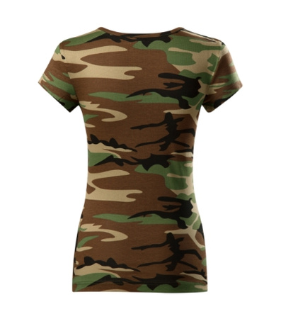 Elegancja na Co Dzień - Koszulka Damska CAMO PURE