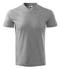 Koszulka Męska ciemnoszara w serek Malfini V-Neck 102 regular 85% bawełna 
