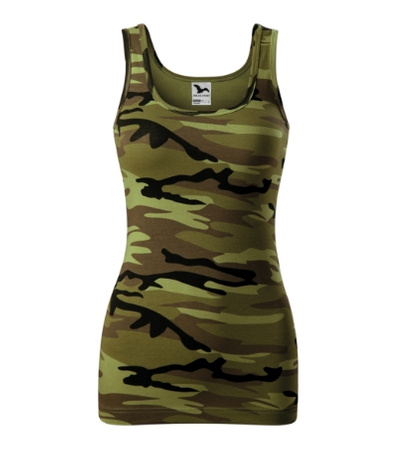 Bokserka damska slim fit top damski camo 95 % bawełny 180 g/m² – Malfini Camo Triumph C36