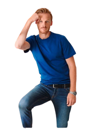 Koszulka Męska Bawełna Grubsza 200g HEAVY MALFINI Elastan