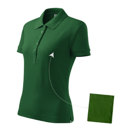POLO KOSZULKA DAMSKA PIQUE COTTON T-SHIRT BAWEŁNIANA KOLORY