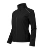 Kurtka Damska 3-warstwowa Membrana TPU Valley softshell czarny