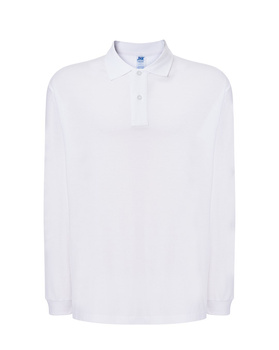 Koszulka Męska Polo PORA JHK 210g/m² Bawełniana Długi Rękaw