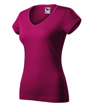 Elegancka Koszulka Damska FIT V-NECK MALFINI w Kształcie V