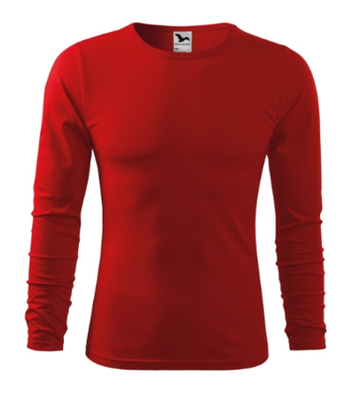 Koszulka męska z długimi rękawami Slim-Fit Bawełna 160 g MALFINI 119