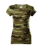 Elegancja na Co Dzień - Koszulka Damska CAMO PURE