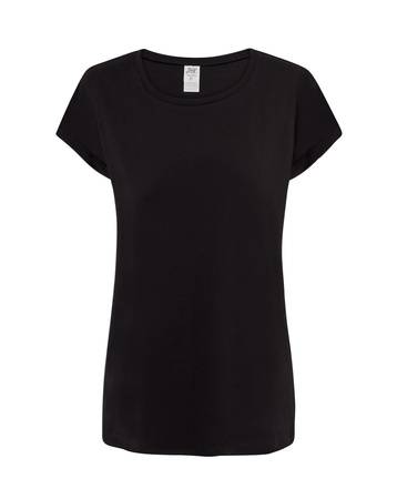 Stylowa Bluzka TSUL TBG TOBAGO od JHK z Podwiniętymi Rękawami