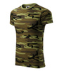 Wojskowa Koszulka Męska Bawełniana kamuflaż CAMOUFLAGE GREEN
