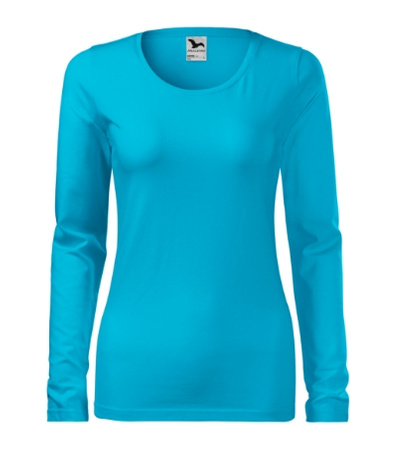 KOSZULKA damska bawełniana SLIM MALFINI SLIM-FIT BLUZKA KOBIECA