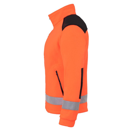 Polar męski JHK FLRA-340 solidny 340 g/m², praktyczne kieszenie, stójka