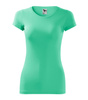 Koszulka Damska Slim-Fit Glance by Malfini 180 g/m² Okrągły Dekolt, elastyczna BAWEŁNA