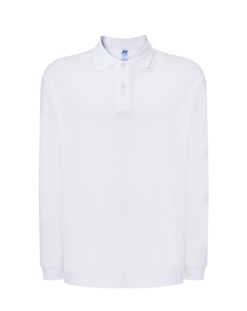 Koszulka Męska Polo PORA JHK 210g/m² Bawełniana Długi Rękaw