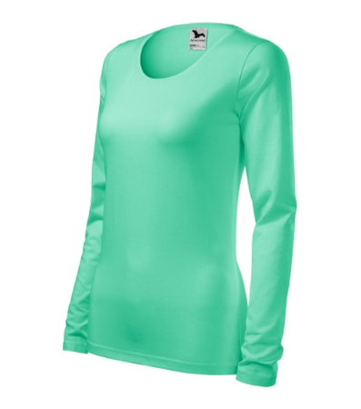 KOSZULKA damska bawełniana SLIM MALFINI SLIM-FIT BLUZKA KOBIECA