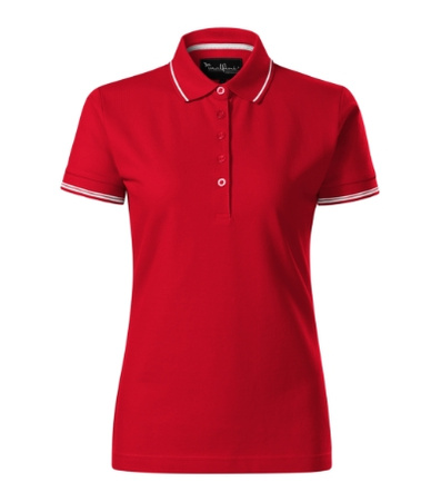 WYTRZYMAŁA Koszulka Polo Damska PIQUE Slim-fit PERFECTION PLAIN