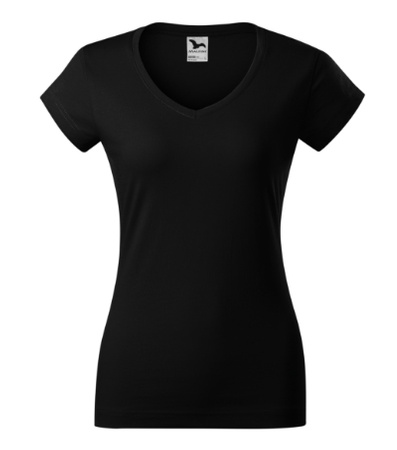 Elegancka Koszulka Damska FIT V-NECK MALFINI w Kształcie V