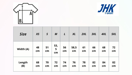 Koszulka Męska TSRA 150 JHK LS 160 g/m² Długie Rękawy