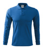 Elegancka Męska Koszulka Polo SINGLE J. Długi Rękaw Bawełniana Jersey