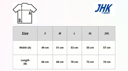 Koszulka męska Aruba Man JHK SPORT‑ARBM, 150 g/m², oddychająca quick‑dry, wysoka jakość sport