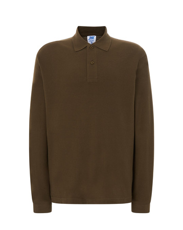 Koszulka Męska Polo PORA JHK 210g/m² Bawełniana Długi Rękaw
