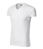 Koszulka męska dopasowana 180 g/m² 100% bawełna slim-fit Malfini V-neck 146 serek elegancka 