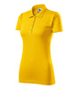 KOSZULKA POLO DAMSKA SINGLE J. T-SHIRT DAMSKI MALFINI ŻÓŁTY 223