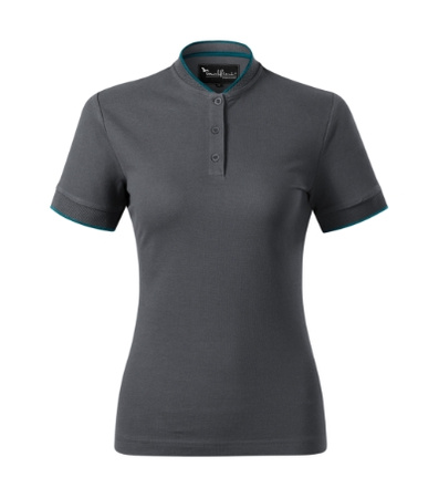 Koszulka polo Damska z kołnierzem w stylu “bomber”