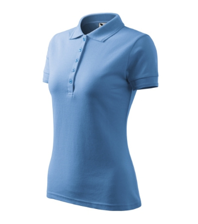 Koszulka polo damska Pique 210 Malfini, 200 g/m² bawełna – komfortowa, taliowana
