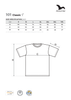 KOSZULKA męska bawełniana CLASSIC MALFINI T-SHIRT biała