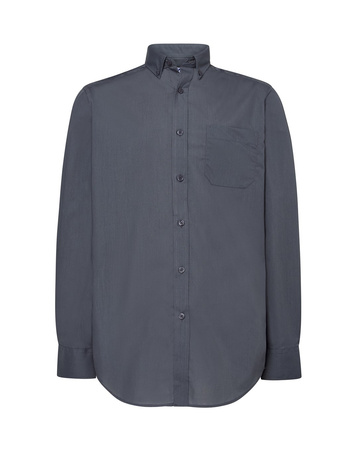 Wszechstronna Koszula Męska JHK: Bawełna, Elegancja, Dopasowane guziki