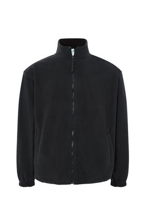 Polar męski JHK FLRA-300 – rozpinany 300 g/m², wysoka stójka, kieszenie