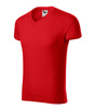 Koszulka męska dopasowana 180 g/m² 100% bawełna slim-fit Malfini V-neck 146 serek elegancka 