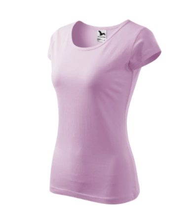 Dopasowana Koszulka Damska T-shirt bawełniana PURE 122 Orchid