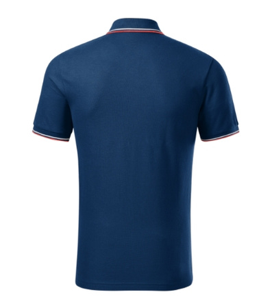 Męskie polo STYLOWE Malfini Focus regular 180 g/m² męska polówka 65 % bawełna KONTRASTOWA
