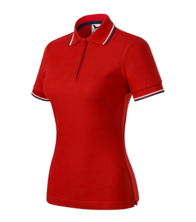Damska Koszulka Polo Bawełna FOCUS MALFINI 180 g/m²  Kontrastowa