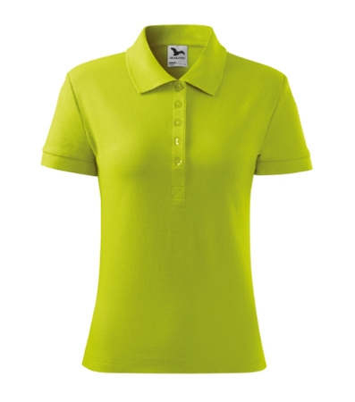 KOSZULKA DAMSKA POLO COTTON PIQUE damska T-SHIRT BAWEŁNA