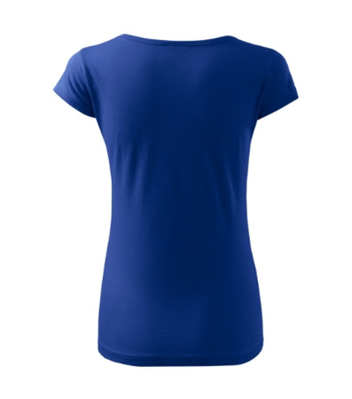 Dopasowana Koszulka Damska T-shirt bawełniana PURE 122 Chabrowa