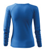Bluzka damska Elegance Malfini – Długi Rękaw, Dekolt V w serek, BAWEŁNA + ELASTAN, slim‑fit 