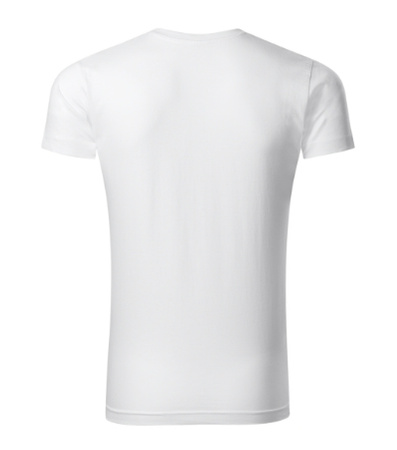 Koszulka męska dopasowana 180 g/m² 100% bawełna slim-fit Malfini V-neck 146 serek elegancka 