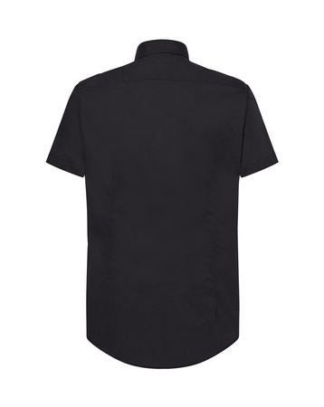 Koszula Męska SHA-POPSS: Połączenie Bawełny i Poliestru krótkie rękawy