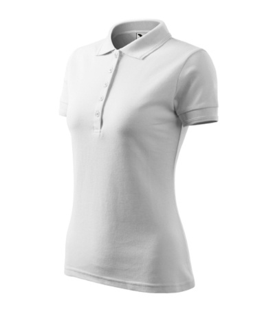 Koszulka polo damska Pique 210 Malfini, 200 g/m² bawełna – komfortowa, taliowana