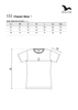 Dopasowana Klasyczna Koszulka Damska CLASSIC Single Jersey 145 g/m²