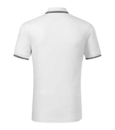 Męskie polo STYLOWE Malfini Focus regular 180 g/m² męska polówka 65 % bawełna KONTRASTOWA