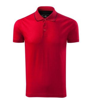 Męska Polo GRAND z Bawełny Merceryzowanej Single Jersey