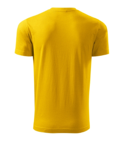 Żółta Koszulka Męska ELEMENT Bawełna Wzmocniona Single Jersey